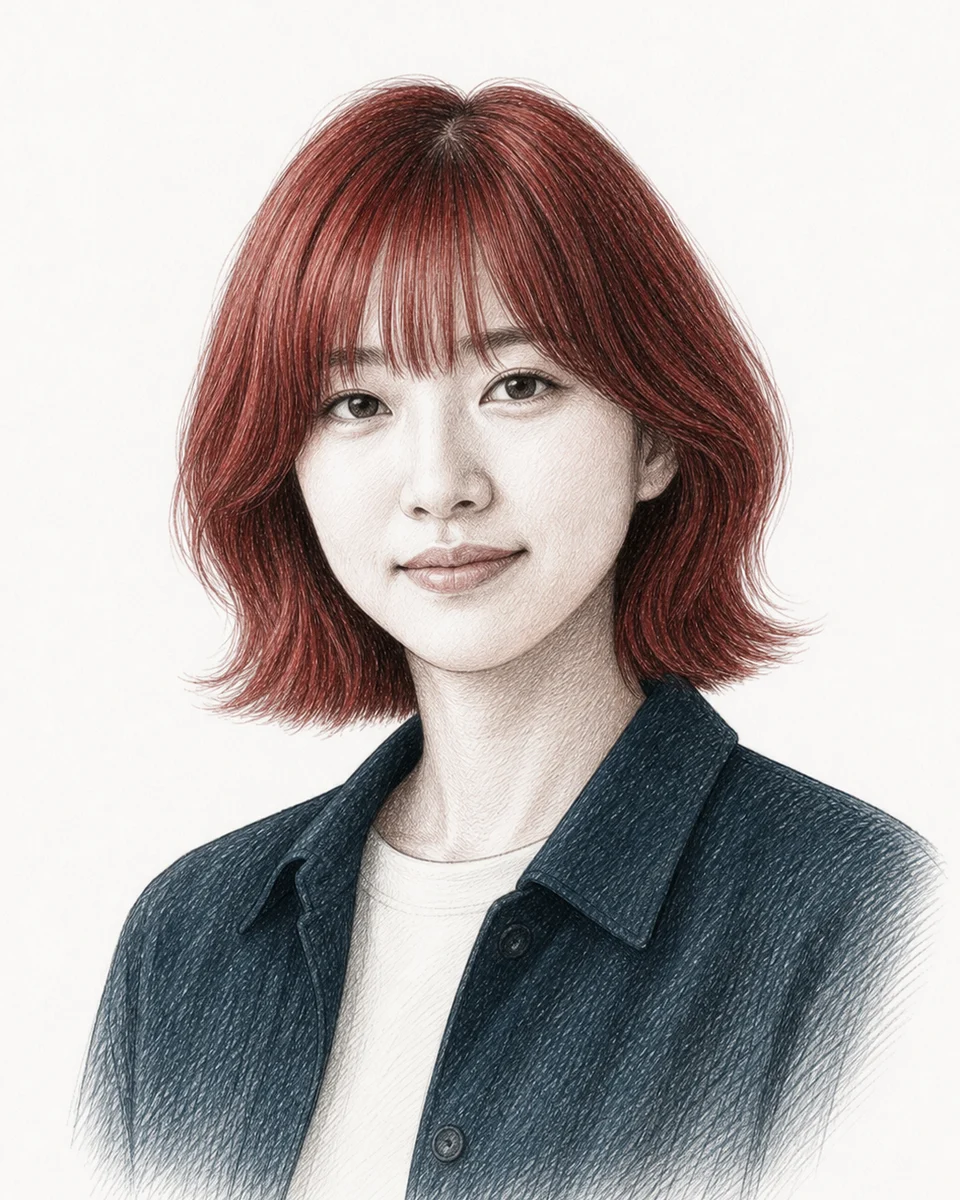 青木アドハウス AI社員ひなこのイラスト